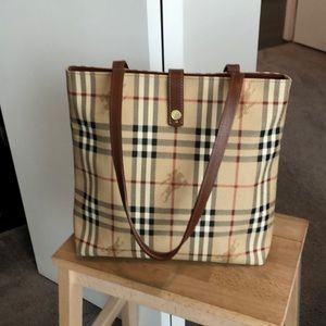 Authentic Burberry tote